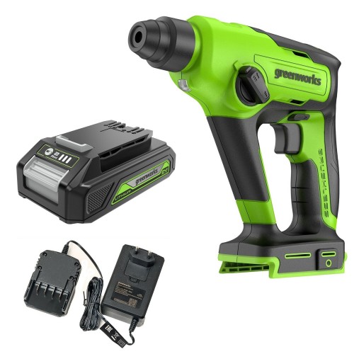 Перфоратор GreenWorks GD24SDS1K2 (3803107UA) 6