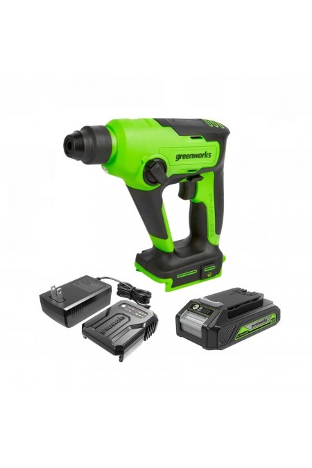 Перфоратор GreenWorks GD24SDS1K2 (3803107UA) 7