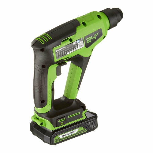 Перфоратор GreenWorks GD24SDS1K2 (3803107UA) 2