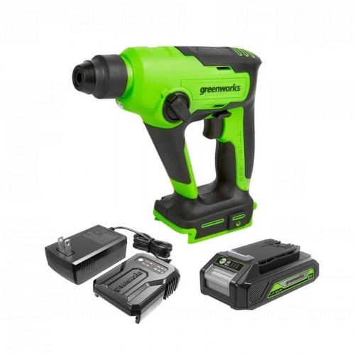 Перфоратор GreenWorks GD24SDS1K2 (3803107UA) 6