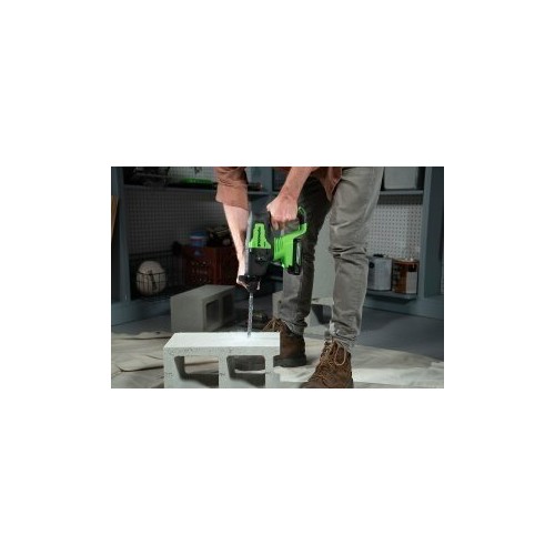 Перфоратор GreenWorks GD24SDS2K4 7