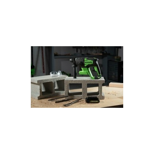 Перфоратор GreenWorks GD24SDS2K4 8