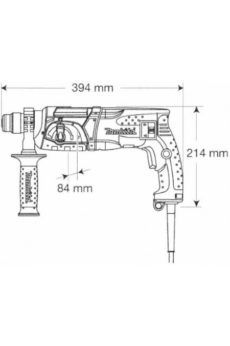 Перфоратор Makita HR 2470 FT 7