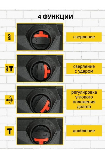 Перфоратор Pioneer RH-E1500V-01C 2