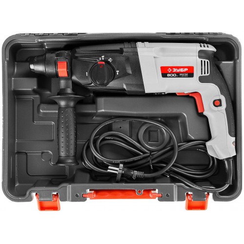 Перфоратор ЗУБР МАСТЕР П-26-800 6