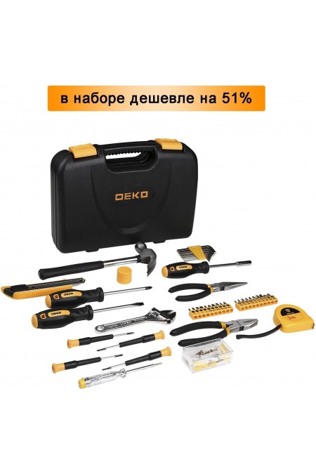 Набор инструментов DEKO TZ100 (100шт.) (065-0221) 1