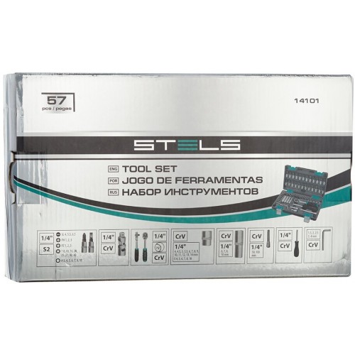 Набор инструментов STELS 57 предметов (14101) 5