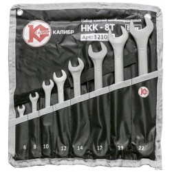 Набор ключей КАЛИБР НКК-8Т (8 штук, CrV)