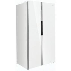 Холодильник Maunfeld MFF177NFW (Side-by-Side) (белый)