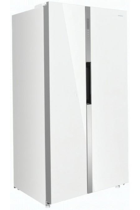 Холодильник Maunfeld MFF177NFW (Side-by-Side) (белый) 