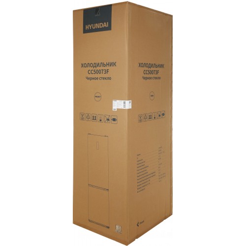 Холодильник Hyundai CC50073F (нержавеющая сталь) 17
