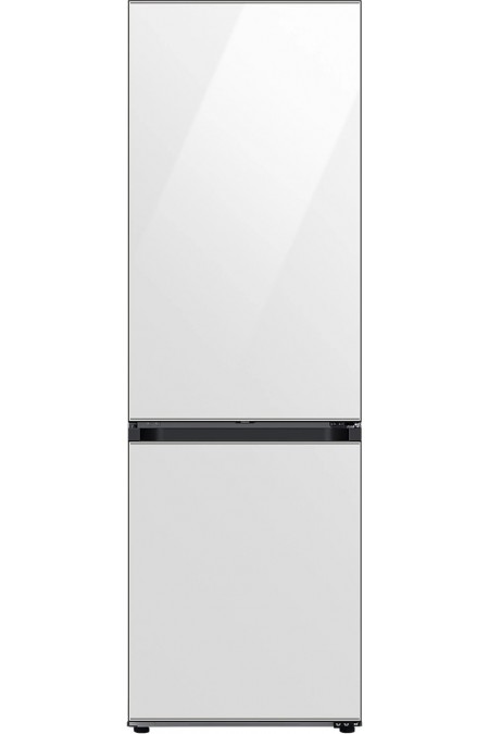 Холодильник Samsung RB34C7B5E12/EF (белое стекло) 