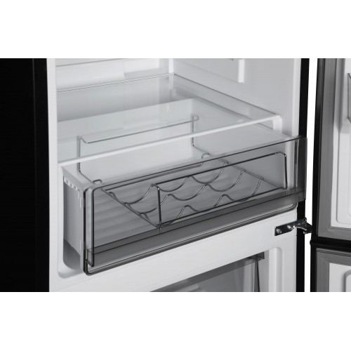 Холодильник Hyundai CC35083F (черное стекло) 9