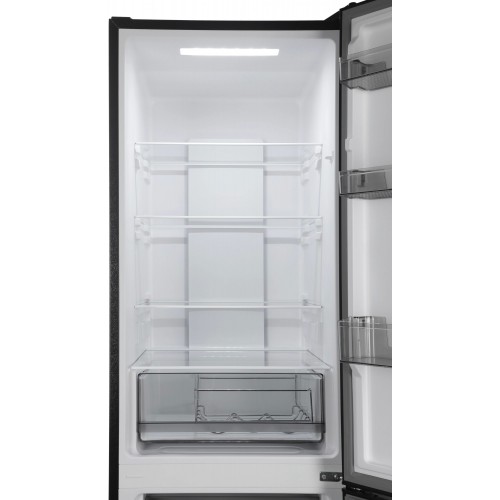 Холодильник Hyundai CC35083F (черное стекло) 2