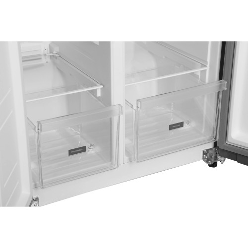 Холодильник Hyundai CS45082F (Side-by-Side) (нержавеющая сталь) 10