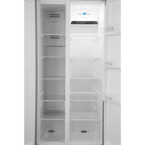 Холодильник Hyundai CS45082F (Side-by-Side) (нержавеющая сталь) 2