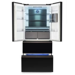Холодильник Hyundai CM55043F (Side-by-Side) (черное стекло)