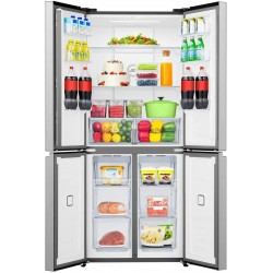 Холодильник Gorenje NRM819E61X (Side-by-Side) (серый)