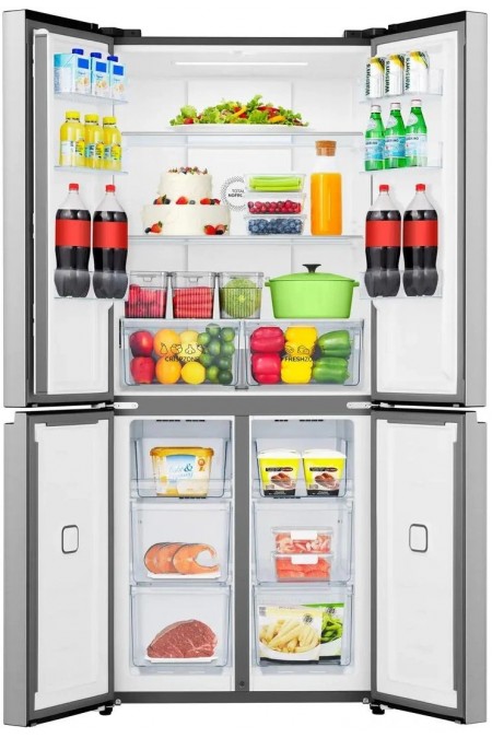 Холодильник Gorenje NRM819E61X (Side-by-Side) (серый) 