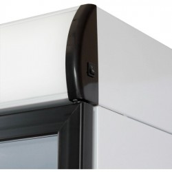 Холодильная витрина Бирюса В310P (черный/белый)