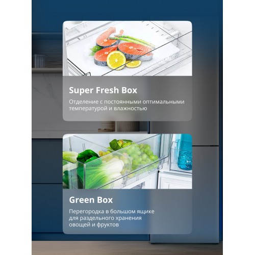 Холодильник Атлант ХМ 4624-181 (серебристый) 2