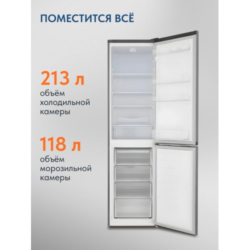 Холодильник Beko B1RCSK332G (серый) 2