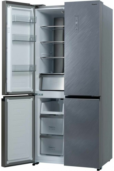 Холодильник Бирюса CD 496 TCG (Side-by-Side) (cерое стекло) 2