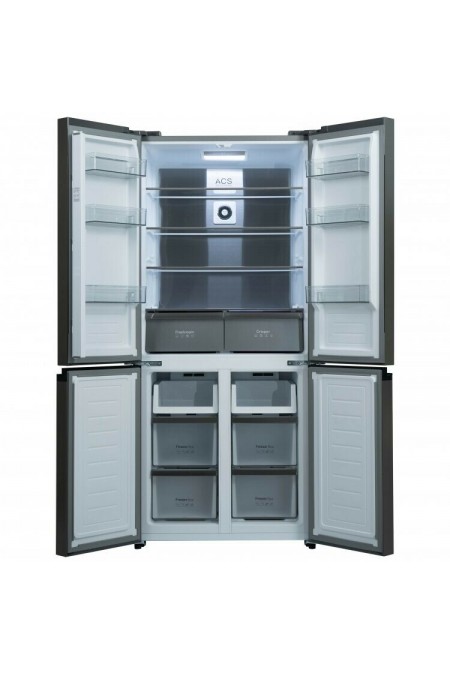 Холодильник Бирюса CD 496 TGG (Side-by-Side) (бежевое стекло) 1