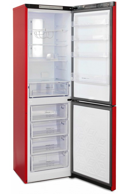 Холодильник Бирюса H980NF (красный) 3