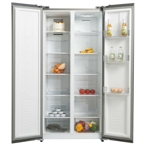 Холодильник Бирюса SBS 400 DI (Side-by-Side) (темная нержавеющая сталь) 1