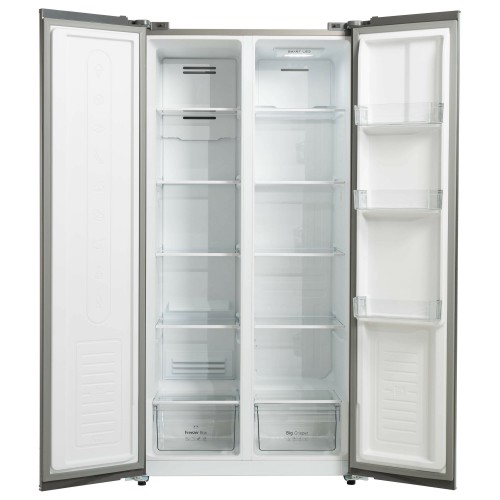 Холодильник Бирюса SBS 400 DI (Side-by-Side) (темная нержавеющая сталь) 2