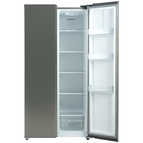 Холодильник Бирюса SBS 400 I (Side-by-Side) (нержавеющая сталь) 1