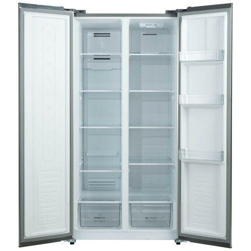 Холодильник Бирюса SBS 400 I (Side-by-Side) (нержавеющая сталь) 6