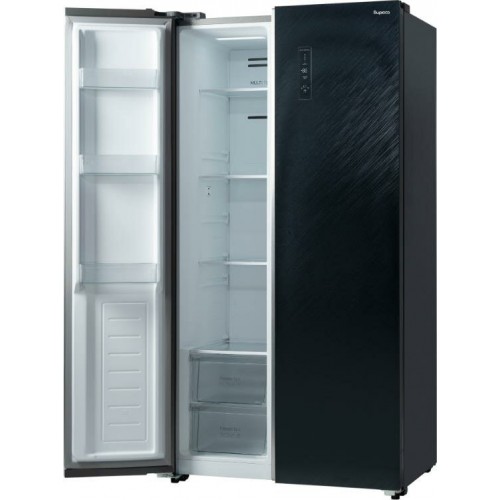 Холодильник Бирюса SBS 541 TBG (Side-by-Side) (черное стекло) 1