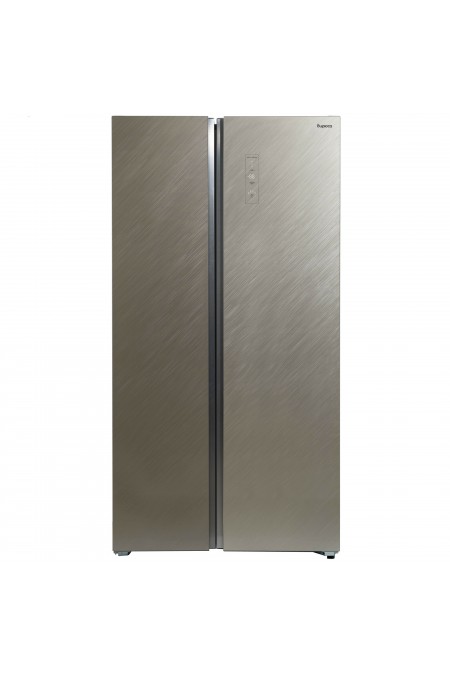 Холодильник Бирюса SBS 541 TGG (Side-by-Side) (бежевое стекло) 