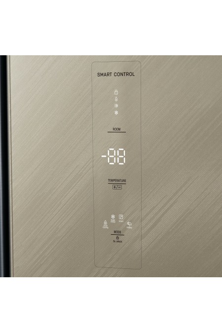 Холодильник Бирюса SBS 541 TGG (Side-by-Side) (бежевое стекло) 5