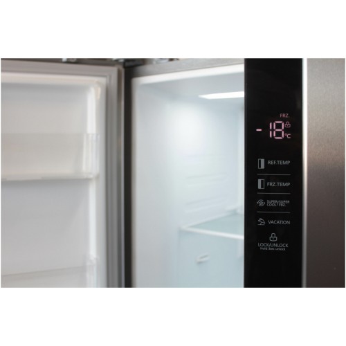 Холодильник Бирюса SBS 587 I (Side by Side) (серебристый) 1