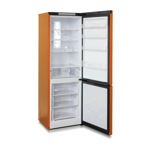 Холодильник Бирюса T960NF (оранжевый) 3