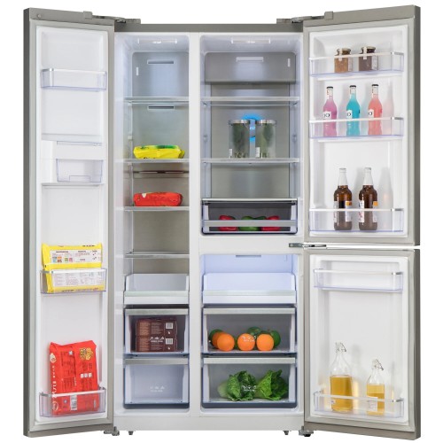 Холодильник Бирюса TD 563 I (Side-by-side) (нержавеющая сталь) 4