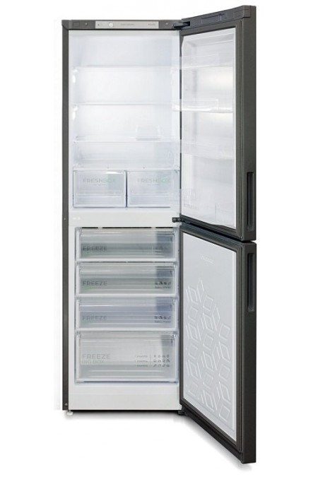 Холодильник Бирюса W6131 (матовый графит) 1