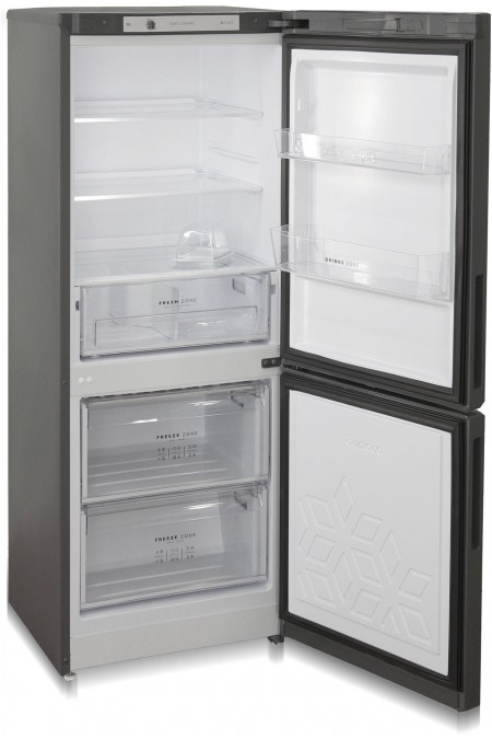 Холодильник Бирюса W6141 (матовый графит) 3