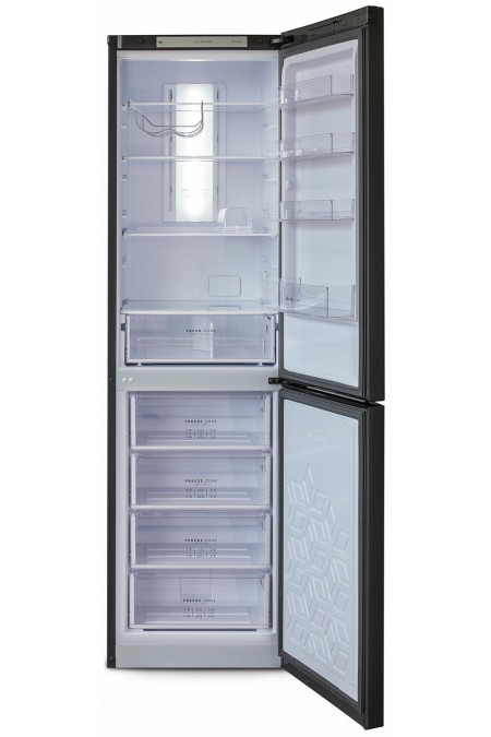 Холодильник Бирюса W980NF (матовый графит) 1