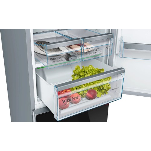 Холодильник Bosch KGN49LB30U (черный) 5