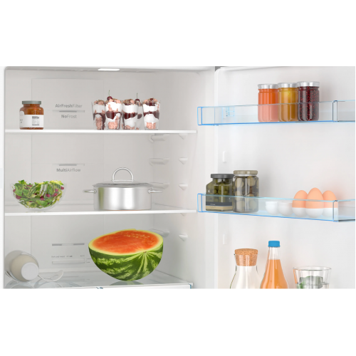 Холодильник BOSCH KGN55VL21U (серебристый) 6