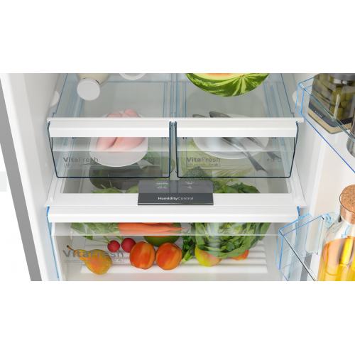 Холодильник BOSCH KGN55VL21U (серебристый) 7