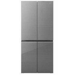 Холодильник Centek CT-1745 NF Gray Glass (Side-by-Side) (серый)