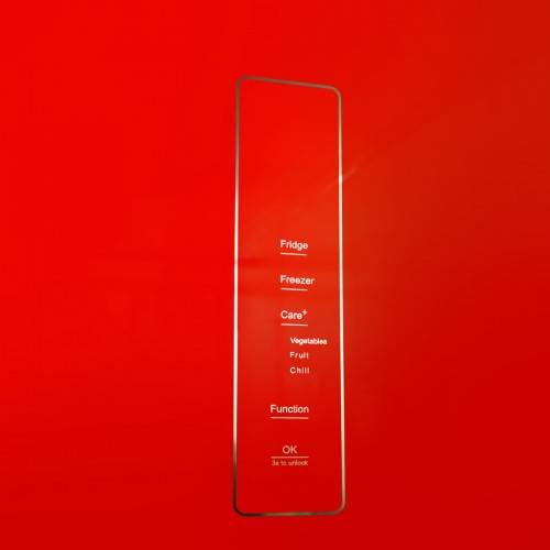 Холодильник CENTEK CT-1745 (Side-by-Side) (красный) 2