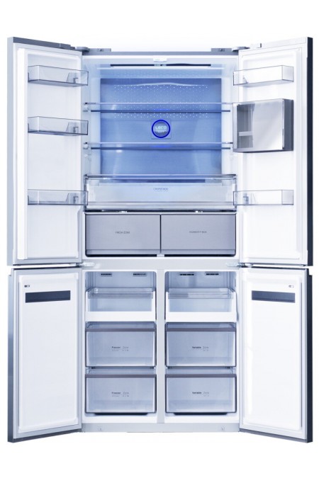 Холодильник Centek CT-1746 Inox (Side-by-Side) (серый) 1