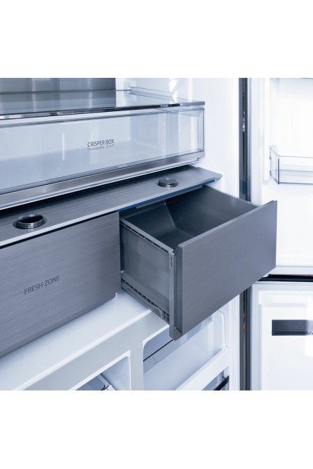 Холодильник Centek CT-1746 Inox (Side-by-Side) (серый) 6