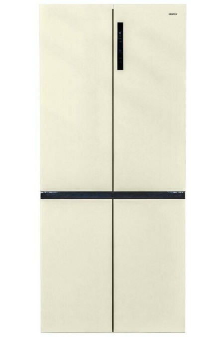 Холодильник Centek CT-1746 NF Beige Glass (бежевое стекло) 